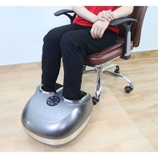 Máy massage chân Hàn Quốc Puli PL-907B lực bóp mạnh, kèm nhiệt giảm đau nhức chân hiệu quả
