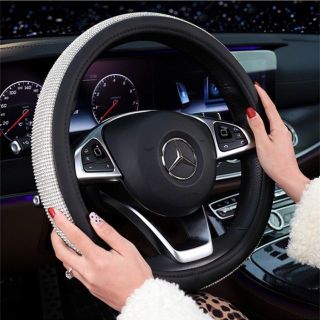 Bọc Vô Lăng Đính Đá Cao Cấp Vương Miện Trang Trí Ô Tô Kim Huệ - Yêu Xe