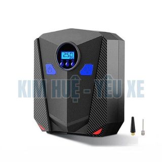 Bơm lốp ô tô, xe máy AIKESI bơm hơi 12V đồng hồ điện tử tự ngắt {Bảo hành 12 tháng }- Kim Huệ Yêu Xe
