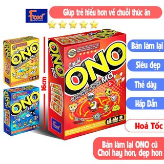 Combo Board game-Chuỗi Ono Foxi-thẻ glenndoman thông minh-chuỗi thức ăn-siêu rẻ-dễ chơi giá sỉ