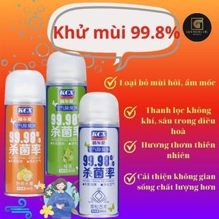 Chai Xịt Khử Mùi và Khử Trùng Máy Lạnh Ô Tô KCX Làm Sạch Không Khí Vệ Sinh Điều Hòa Xe Hơi- Kim Huệ Yêu Xe
