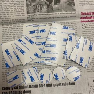 Miếng Dán 3M, Băng Keo 2 Mặt , Siêu Dính Dán Các Loại Vật Dụng Phụ kiện xế yêu Kim Huệ - Yêu Xe
