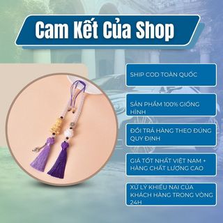 Mẫu Khánh Quan Âm Liên Hoa Phong Thủy Trang Trí Ô Tô, Xe Hơi Mang Lại May Mắn Và Tài Lộc- Khánh Gỗ Hoàng Dương