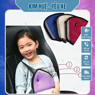 Bộ điều chỉnh dây đai an toàn ô tô xe hơi lắp thêm cho trẻ em- Kim Huệ Yêu Xe giá sỉ