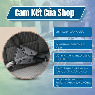 Bộ điều chỉnh dây đai an toàn ô tô xe hơi lắp thêm cho trẻ em- Kim Huệ Yêu Xe
