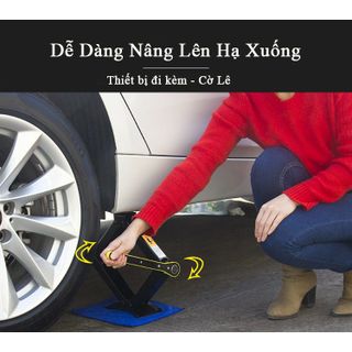 Kích Nâng Gầm Ô Tô, Xe Con, Xe Máy 2.0 Tấn Dạng Chữ A Nhỏ Gọn, Thay Thế Lốp Xe Hơi, Ô Tô Khẩn Cấp Kim Huệ - Yêu Xe
