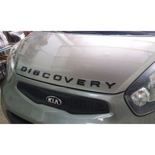 (3 màu) Bộ tem chữ nổi 3D DISCOVERY màu sang trọng trang trí Capo xe hơi ô tô - Kim Huệ Yêu Xe