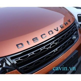 (3 màu) Bộ tem chữ nổi 3D DISCOVERY màu sang trọng trang trí Capo xe hơi ô tô - Kim Huệ Yêu Xe