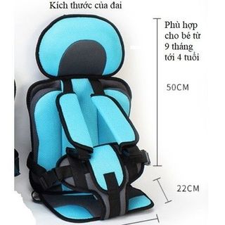 Đai ghế ngồi ô tô an toàn cho bé-Đai an toàn cho bé khi di chuyển trên ô tô có 8 màu khác nhau- Kim Huệ Yêu Xe