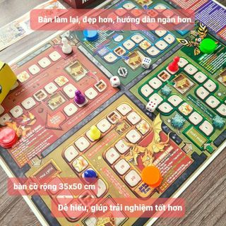 Board game-Đi tìm kho báu mini 3 Foxi-nâng cao khả năng xử lí tình huống-tranh luận-logic