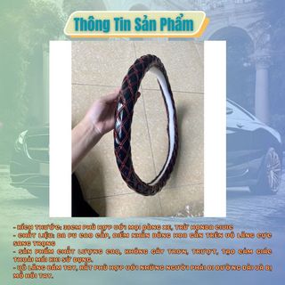(HÀNG MỚI VỀ) Bọc vô lăng xe tải chính hãng thái lan siêu chất thể thao size 40-42-45cm Kim Huệ Yêu Xe