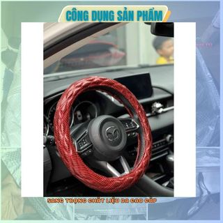 (HÀNG MỚI VỀ) Bọc vô lăng xe tải chính hãng thái lan siêu chất thể thao size 40-42-45cm Kim Huệ Yêu Xe