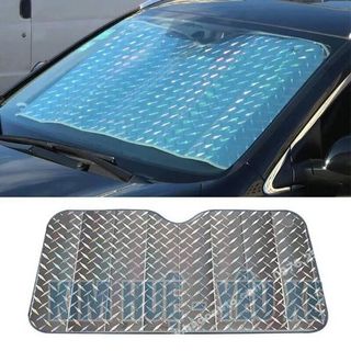 Tấm che nắng kính lái bên trong gấp gọn thông minh chống nắng tia cực tím UV chiếu vào xe bảo vệ xe Kim Huệ - Yêu Xe