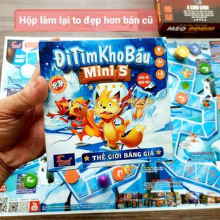 Board game-Đi tìm kho báu mini 5 Foxi-trò chơi chiến thuật-hài hước-siêu lầy-bổ ích và lý thú