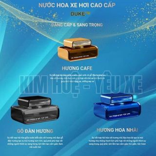 Nước hoa ô tô cao cấp DUKE chiết xuất 100% nhiên thiên chống say xe hàng Pháp chính hãng phụ kiện ô tô- Kim Huệ Yêu Xe