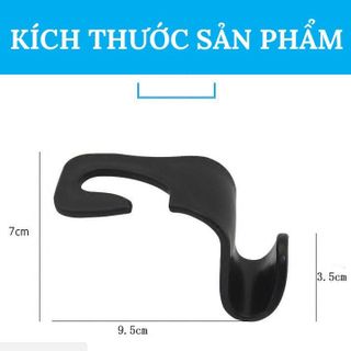 Móc Treo Đồ Sau Ghế Ô Tô - móc chữ S thông minh chịu tải trọng tốt Kim Huệ - Yêu Xe