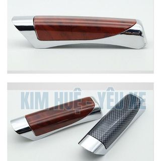 [Loại đẹp] Bọc tay phanh vân gỗ, cacbon trang trí cho xe ô tô loại mới- Kim Huệ Yêu Xe