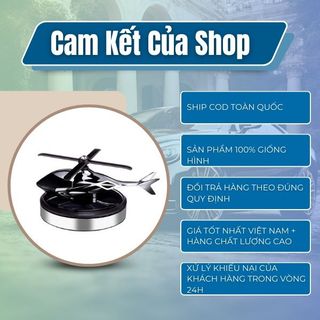 NƯỚC HOA Ô TÔ Năng Lượng Mặt Trời MH Máy Bay Trực Thăng, Tặng Kèm Tinh Dầu Thơm Kim Huệ - Yêu Xe