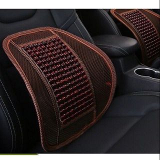 Tựa lưng chống mỏi hạt gỗ cao cấp - tựa lưng văn phòng- Kim Huệ Yêu