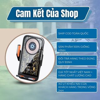 Giá Đỡ Điện Thoại Trên Ô Tô C13 Kiêm Sạc Không Dây Thiết Kế Trong Suốt Có Đèn LED Hàng Cao Cấp [Loại 1]- Kim Huệ Yêu Xe