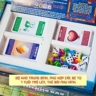 Board game-Đi tìm kho báu Foxi-Chạy Trốn Zombie-Cờ tỷ phú-trò chơi tương tác cao-tư duy thông minh