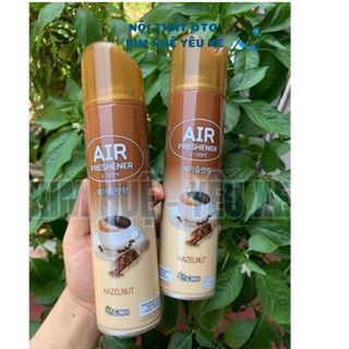NƯỚC HOA XỊT PHÒNG SANDOKKAEBI 370ML HƯƠNG HAZELNUT - nước hoa ô tô hương cafe sữa - chai xịt cafe sữa hàn quốc air