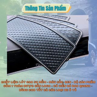 Thảm Đỡ Điện Thoại / Chìa Khóa Đa Năng Chống Trượt Để Taplo Ô Tô, Xe Hơi Kim Huệ - Yêu Xe