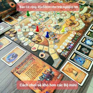 Board game-Đi tìm kho báu Phiên Bản HERO Foxi-Đồ chơi trẻ em phát triển AQ-EQ-IQ-siêu siêu hay