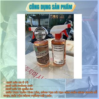 Chai xịt Cafe AIR FRESHENER khử mùi nội thất ô tô chính hãng hàn quốc dung tích 500ml- KIM HUE YEU XE