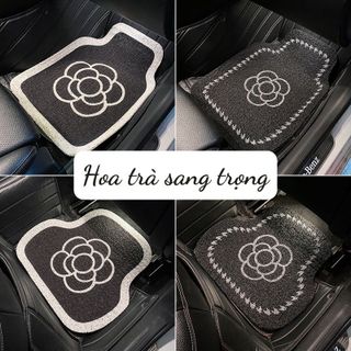 Thảm Lót Sàn Ô Tô - Thảm Rối Lót Sàn Loại Dày Đế Nhựa Dẻo Có Gai Chống Trơn Trượt Họa Tiết Ngộ Nghĩnh