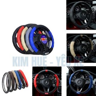 Bọc vô lăng Carbon, chống trơn, chống trượt - Đủ xe - Luxury Car size 36cm, 38cm - Kim Huệ - Yêu Xe