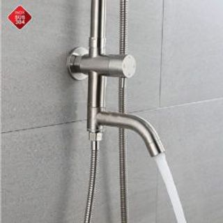 Bộ Sen Cây Tắm Đứng Lạnh INOX 304 - Mã sản phẩm SCL013
