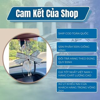 Khánh treo ô tô-Dây treo trang trí,tinh dầu thơm khử mùi ô tô hình Hoa trà,cao cấp treo gương chiếu hậu