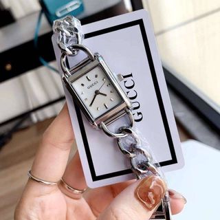 ĐỒNG HỒ NỮ THỜI TRANG GU CII MẶT CHỮ NHẬT 24MM DÂY LẮC 3