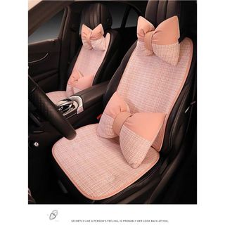 Decor Lót Ghế Ô Tô Cao Cấp Chất Liệu Dạ Hồng Sang Trọng Trang Trí Xế Yêu Chở Nên Lung Linh - Lót Ghế Văn Phòng Sạch Đẹp