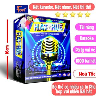 Hát Hay Huệ-Foxi-Cardgame hay-tranh tài ca hát-khám phá tài năng bản thân-giải trí-karaoke giá sỉ