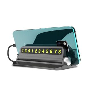 Bảng số điện thoại trên ô tô, bảng ghi số điện thoại gắn taplo để lại số điện thoại khi đỗ xe YUMCHO cao cấp- sang trọng