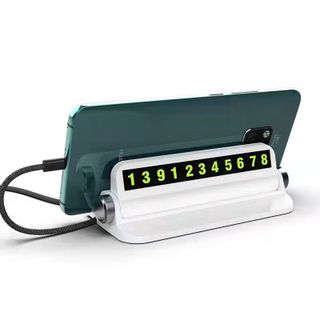 Bảng số điện thoại trên ô tô, bảng ghi số điện thoại gắn taplo để lại số điện thoại khi đỗ xe YUMCHO cao cấp- sang trọng