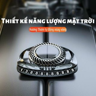 Nước hoa AROMATHERAPY kèm số điện thoại hương thơm tự khuếch tán xoay vòng dưới ánh mặt trời Kim Huệ - Yêu Xe