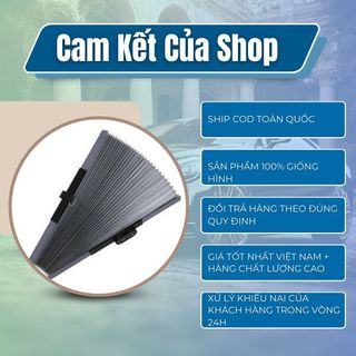[Giá 1 Bộ 4 Cửa] Rèm vải che nắng - rèm nam châm gắn 4 cánh cửa ô tô xe hơi cao cấp -Kim Huệ Yêu Xe