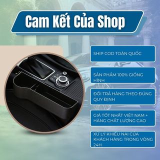 Khay Đựng Đồ Đa Năng Gắn Khe Ghế Ngồi Xe Hơi Tiện Dụng - loại nhựa abs- Kim Huệ Yêu Xe