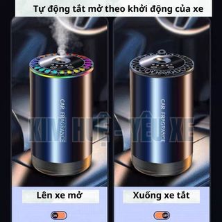 Máy Khuếch Tán Tinh Dầu CAR FRAGRANCE (chiếu sao) 5 Chế Độ Cảm Biến Thông Minh Hàng Cao Cấp- Kim Huệ Yêu Xe