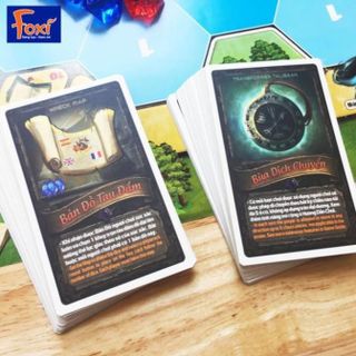 Board game-Đi tìm kho báu phần 3 Foxi-đồ chơi gia đình tương tác phát triển tư duy-kỹ năng-tập trung