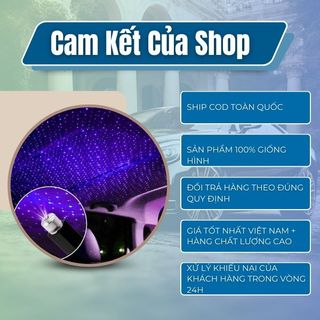 Đèn led laser bầu trời sao đầu cắm usb tiện dụng có thể điều chỉnh hiệu ứng ánh sáng Kim Huệ - Yêu Xe