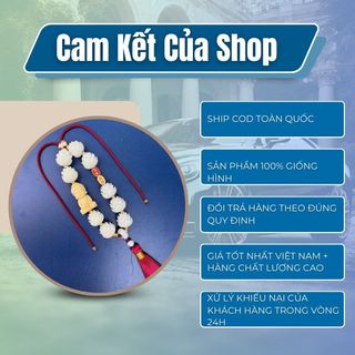 Khánh Phật Quan Âm Bình An Treo Xe - Khánh Treo Cửu Liên Hoa Bồ Đề Lá Sen Thu Hút Tài Lộc May Mắn Cho Chủ Xe