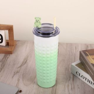 Ly giữ nhiệt sầu riêng Gradient gấu màu loang 750ml mẫu mới 2024 ( Hàng Giá Tận Xưởng ) Ly sầu riêng IN LOGO THEO YÊU CẦU
