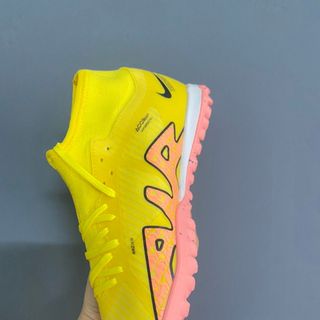 Giày Bóng Đá Mercurial Air Zoom Superfly 9 Academy Vàng Cam Cổ Cao TF giá sỉ