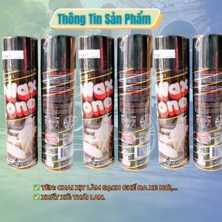 Chai xịt rửa ghế da nội thất xe hơi giúp làm bóng da ô tô xe máy và dưỡng nội thất luôn mới Kim Huệ - Yêu Xe