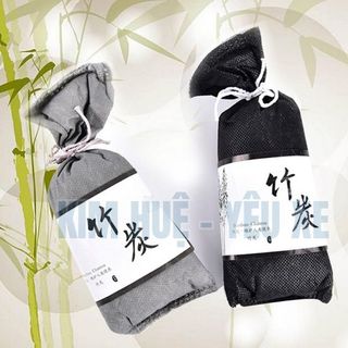 Túi than tre hoạt tính Bamboo Carbon hút ẩm hút mùi loại bỏ khí độc xe hơi ô tô và nhà cửa Kim Huệ - Yêu Xe