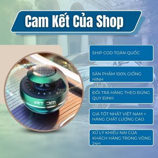 Nước Hoa Atom Cánh Quạt Xoay Bằng Năng Lượng Mặt Trời Dùng Trên Ô Tô, Xe Hơi Kim Huệ - Yêu Xe